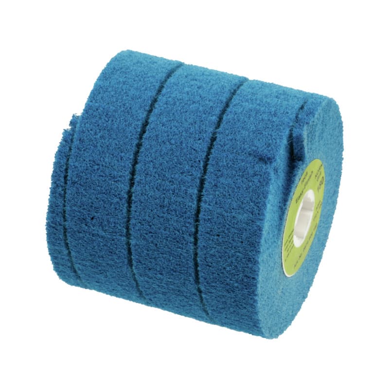 Easy-Finish non-woven abrasive roller, grain: 100, zirconia alumina 110 x 100 mm