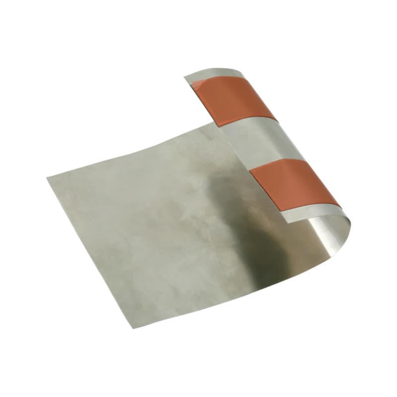 INOX PROTECT adh. tape w/ stnlss stl surface, protective sand. belt, 100x1000mm