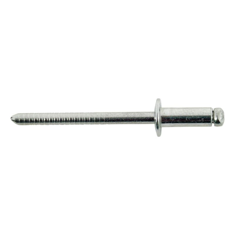 Round pan head blind rivet A2/A2, bore Ø 3.3, clamp range: 4.5-6.5 mm 3.2 x 10.0