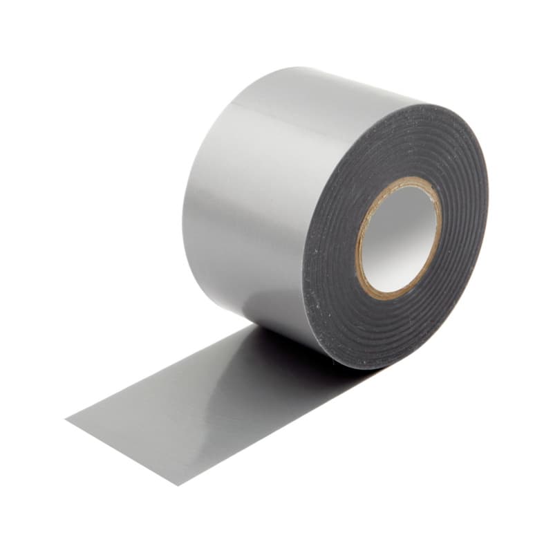 Electrical PVC insulating tape, light grey 30 mm x 20 m