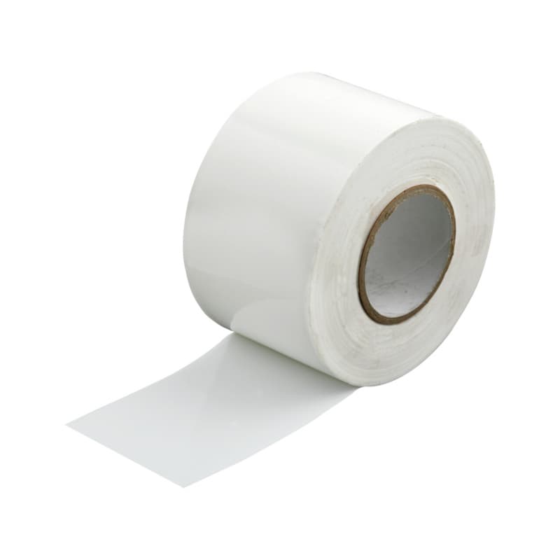 Electrical PVC insulating tape, white 50 mm x 20 m