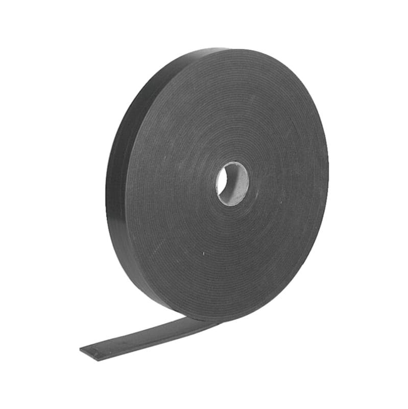 PE divider tape, charcoal for profile width 30 mm