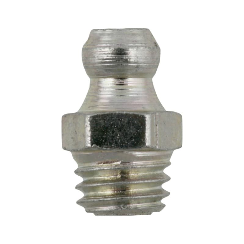 Grease nipple, DIN 71412, galv. steel, conical grease nipple H1, type A, M8x1.25