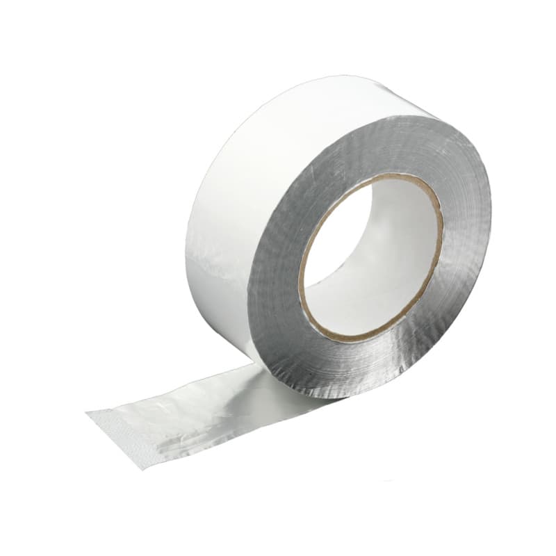 Pure aluminium adhesive tape, mill finish aluminium 50 mm x 100 m