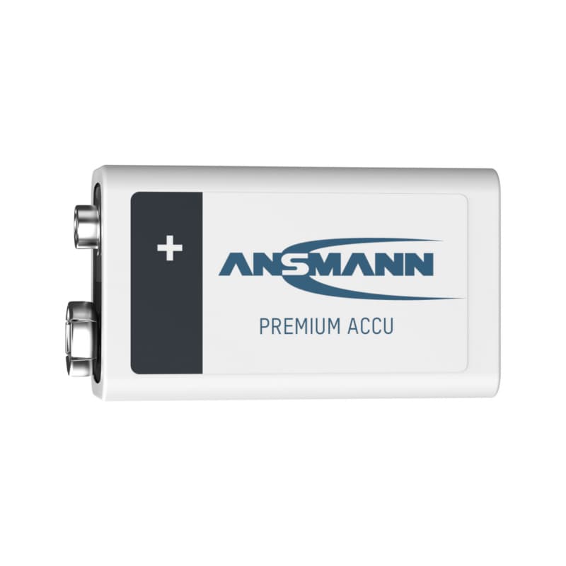 max e NIMH rechargeable battery 300 mAh, 1.2 V, 9-V block