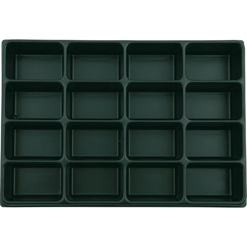 VISO inlay for empty case, 16 compartments