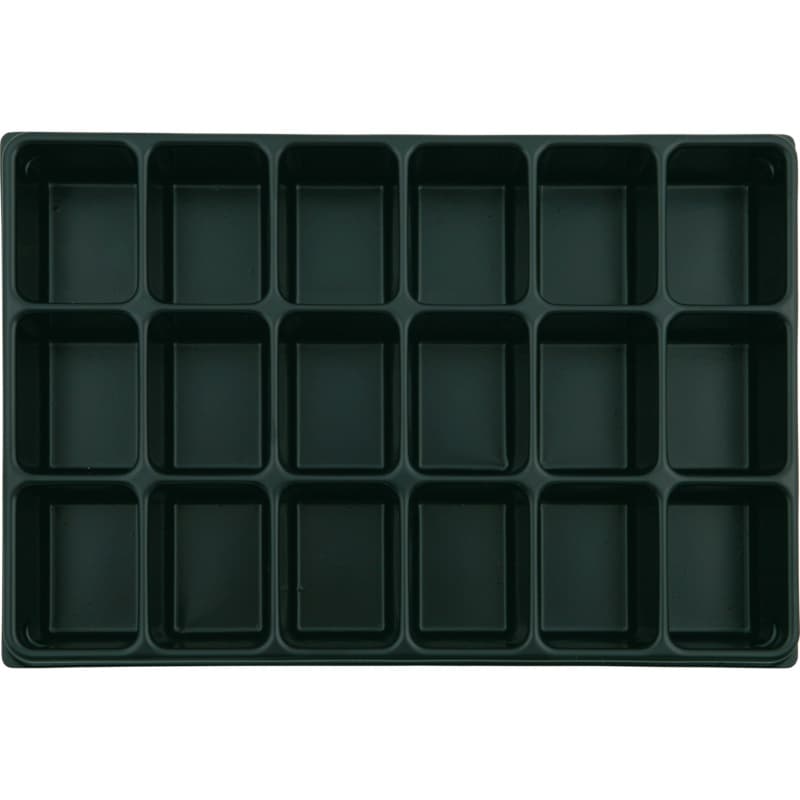 VISO inlay for empty case, 18 compartments