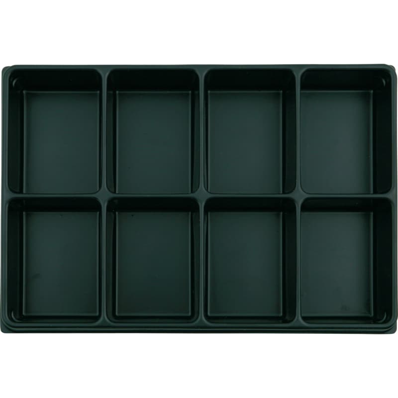 VISO inlay for empty case, 8 compartments