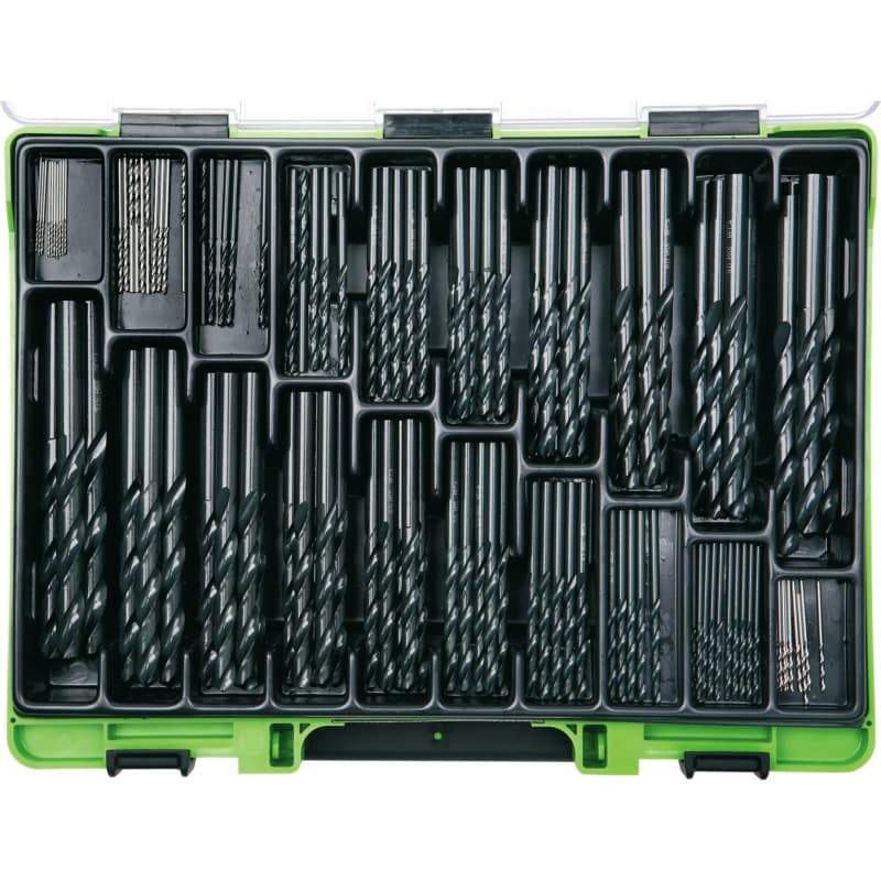 VISO HSS twist drill assortment DIN 338 HSS Ø 1.0 - 10.5 mm