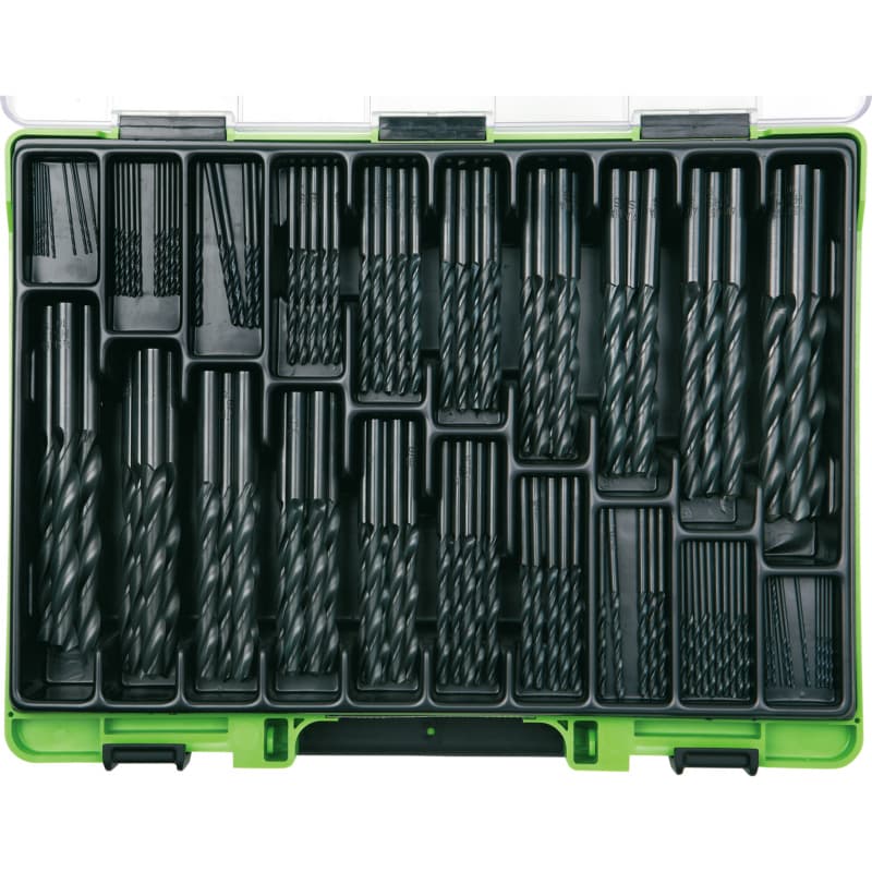 VISO HSS assembly drill bit assortment DIN 338 HSS Ø 1.0 - 10.5 mm