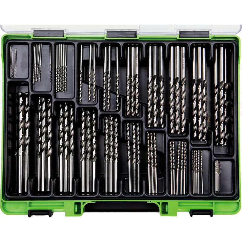 VISO HSS-Co twist drill assortment DIN 338 HSS-Co Ø 1.0 - 10.5 mm