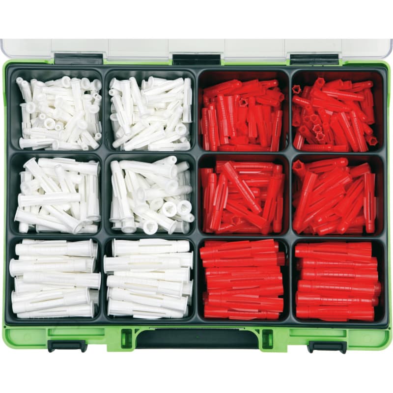 VISO multi-purpose anchor assortment, 6 x 36–10 x 62 mm