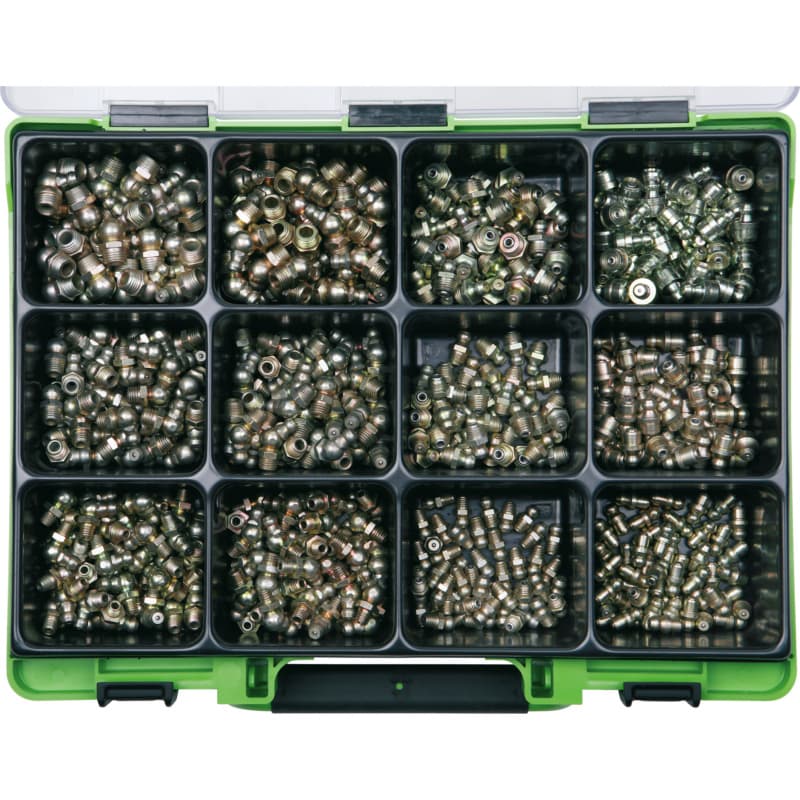 VISO grease nipple assortment DIN 71412 / 71414 A