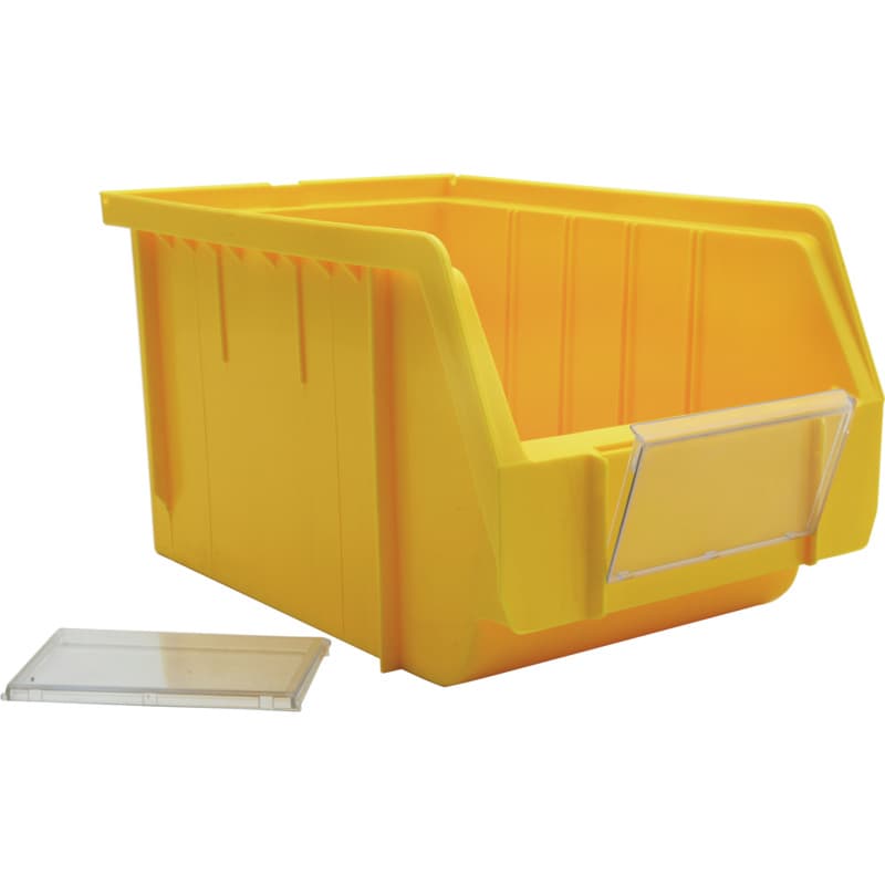 Front flaps for plastic storage boxes, size 1/2