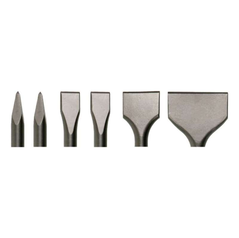 RECA chisel set 6 pieces SDSmax