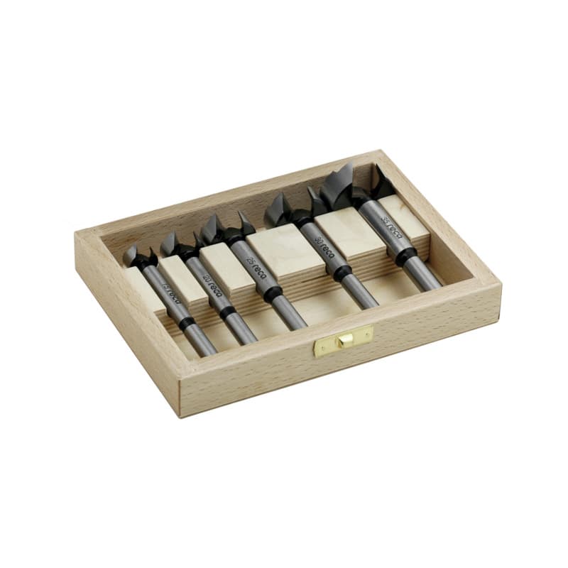 Forstner bit set, 5 pieces
