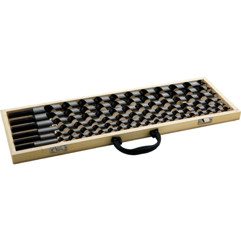 Auger drill bit set, 6 pieces