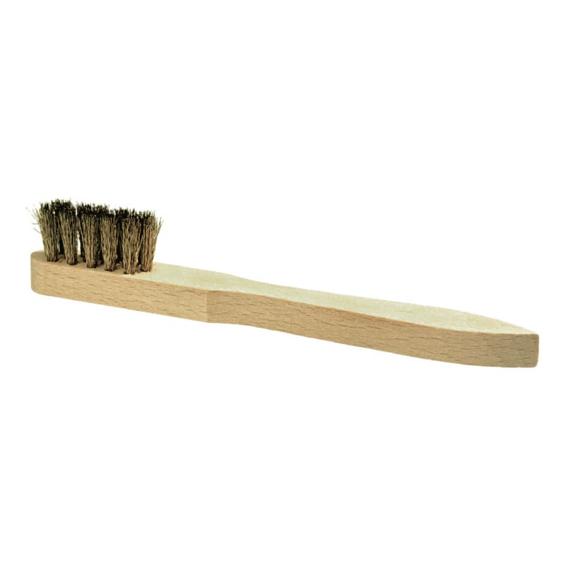Spark plug brush, brass wire
