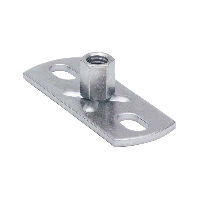 recamo base plate 1/2 inch galvanised 80 x 30 x 3