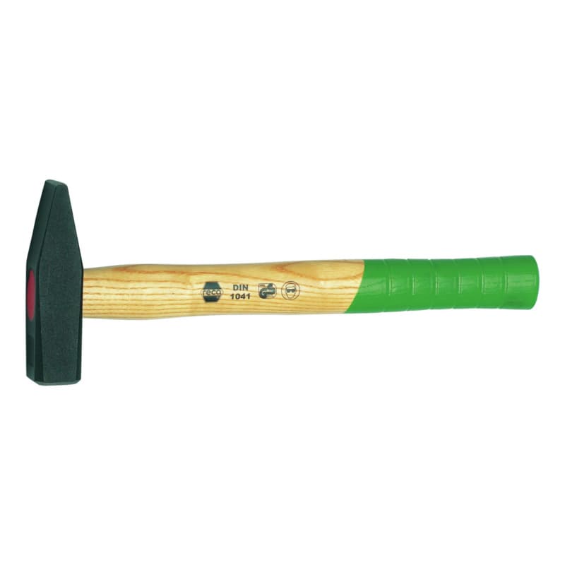 Machinist's hammer DIN 1041 ash handle 100 g
