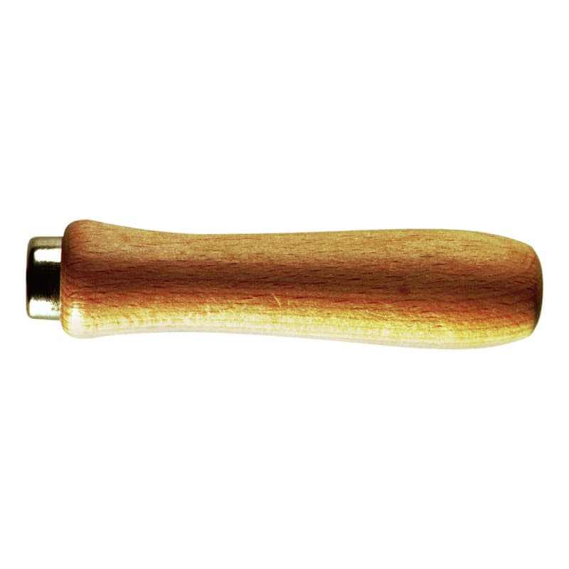 Wooden file handle for files with length 100 mm, length: 80 mm