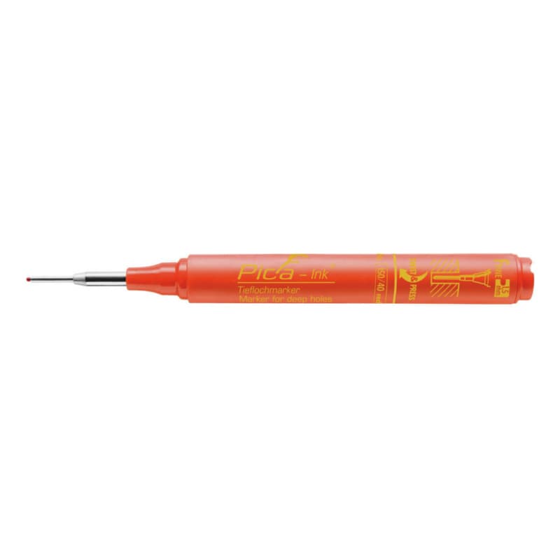 Pica Ink deep hole marker, red