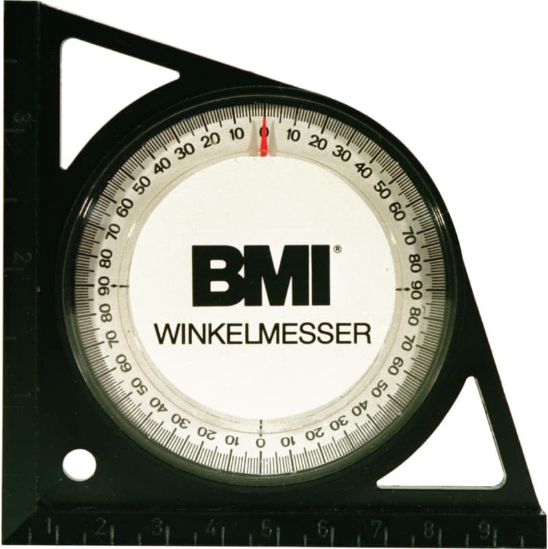 BMI goniometer in plastic 90 x 90 mm