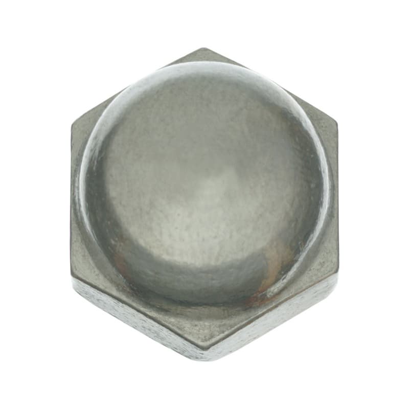 Cap nut, DIN 1587 A2, 17 AF, M10