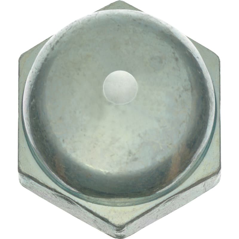 Cap nut, DIN 1587, strength class 6, galvanised, 17 AF, M10