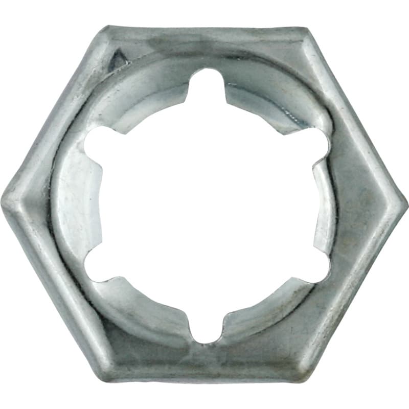Locking nut, DIN 7967, galvanised, 17 AF, M10