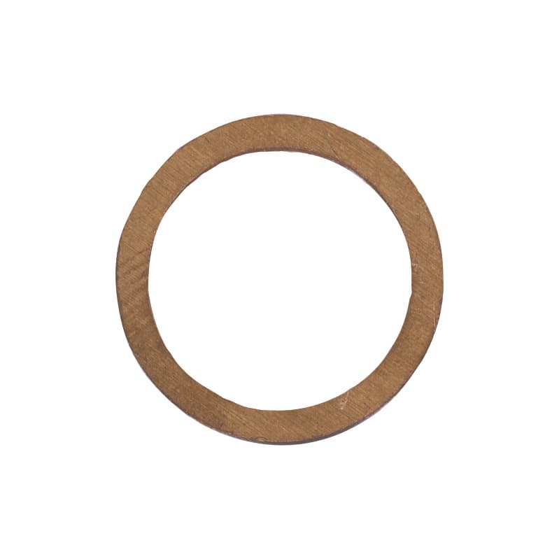 Sealing ring, DIN 7603, copper, shape A, 10 x 14 x 1