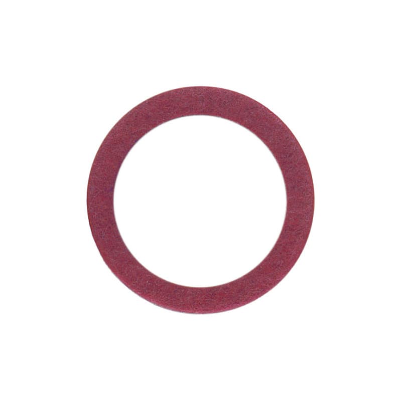 Sealing ring, DIN 7603, vulcanised fibre, type A, 10 x 14 x 1
