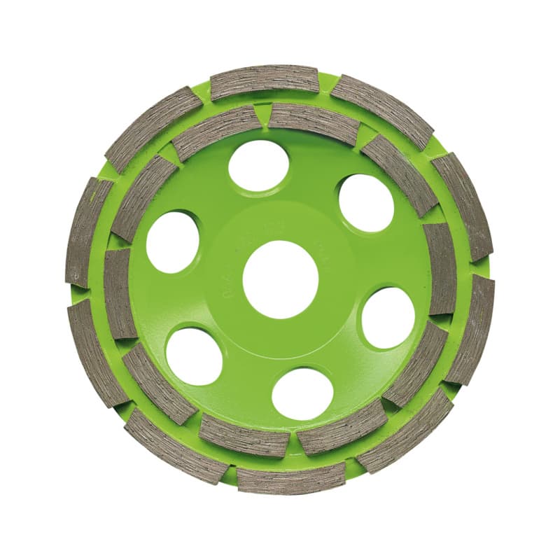 diamop diamond grinding cup RS10B, two rows, for concrete, BASIC, 100/22.2