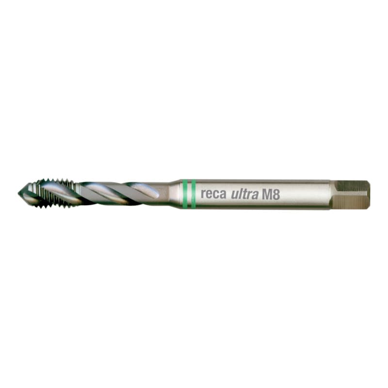 ultra machine tap, DIN 371 C, HSS-Co, green ring, blind hole M3