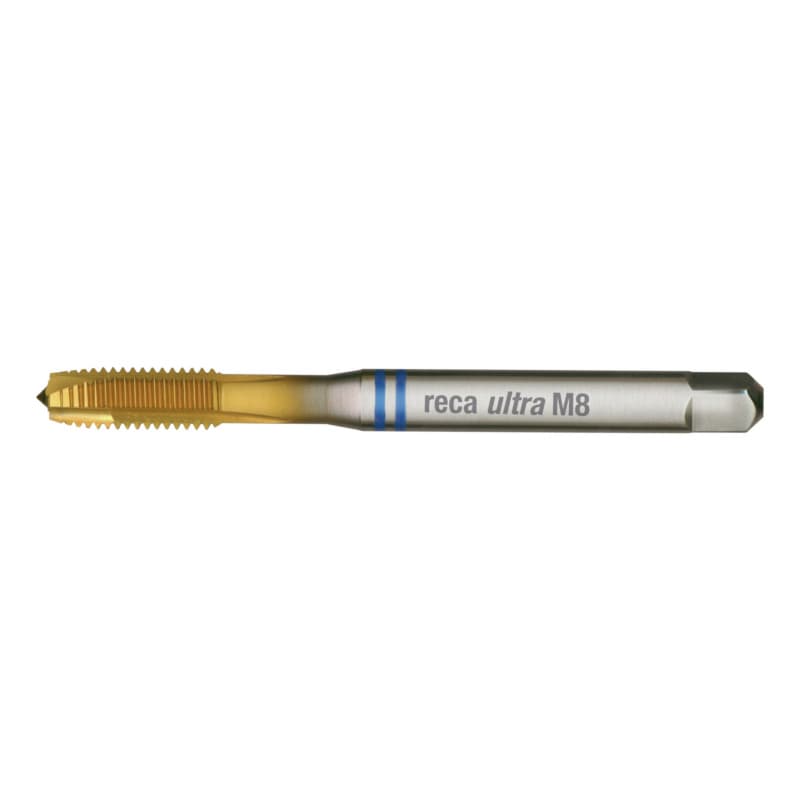 ultra machine tap, DIN 371 B, HSS-Co, blue ring, through-hole for M3