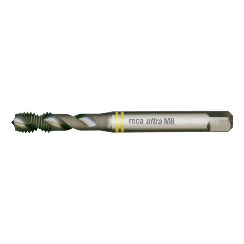 ultra machine tap, DIN 371 C, HSS-Co, yellow ring, blind hole M3