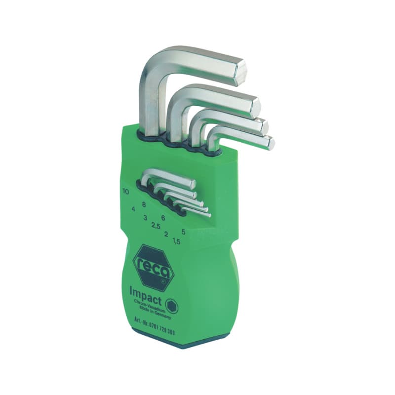 IMPACT T-handle wrench set 9 pcs., hexagon