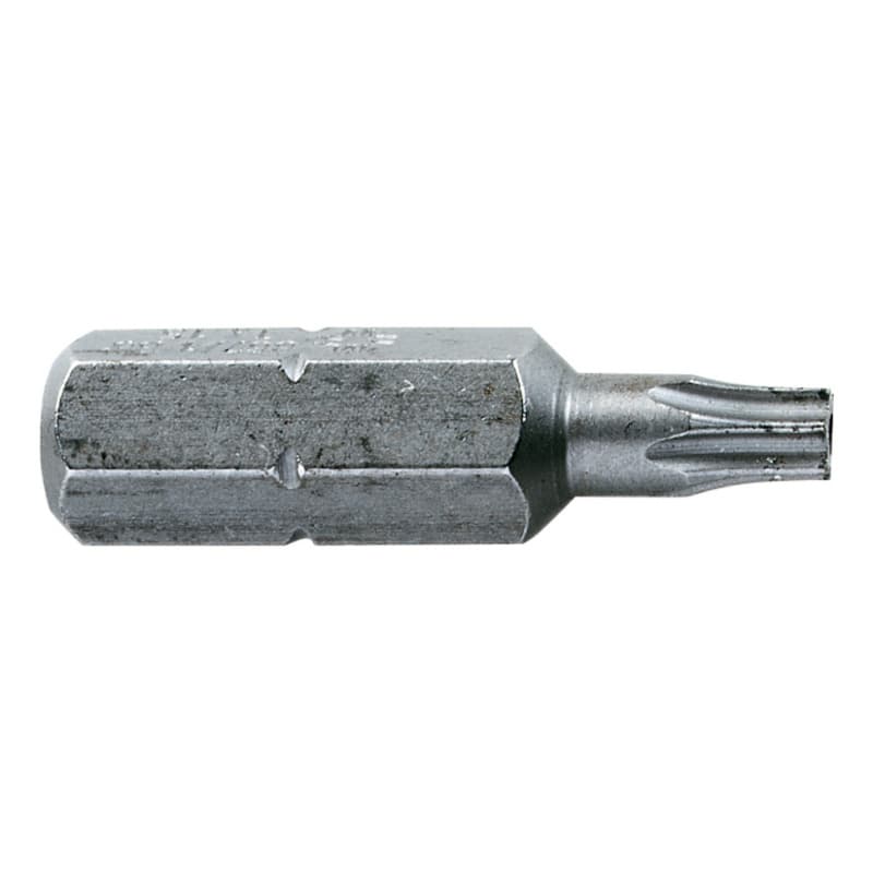 Bit, 1/4 inch, 25 mm, TX with head recess, TR 10