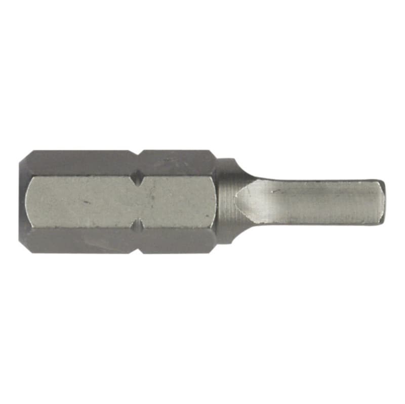 Bit 1/4" 25 mm, square drive 2