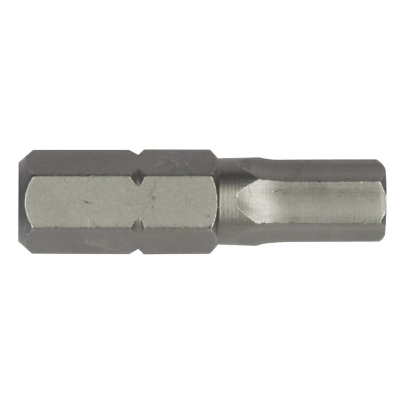 Bit 1/4" 25 mm, hexagon socket 2.5 mm