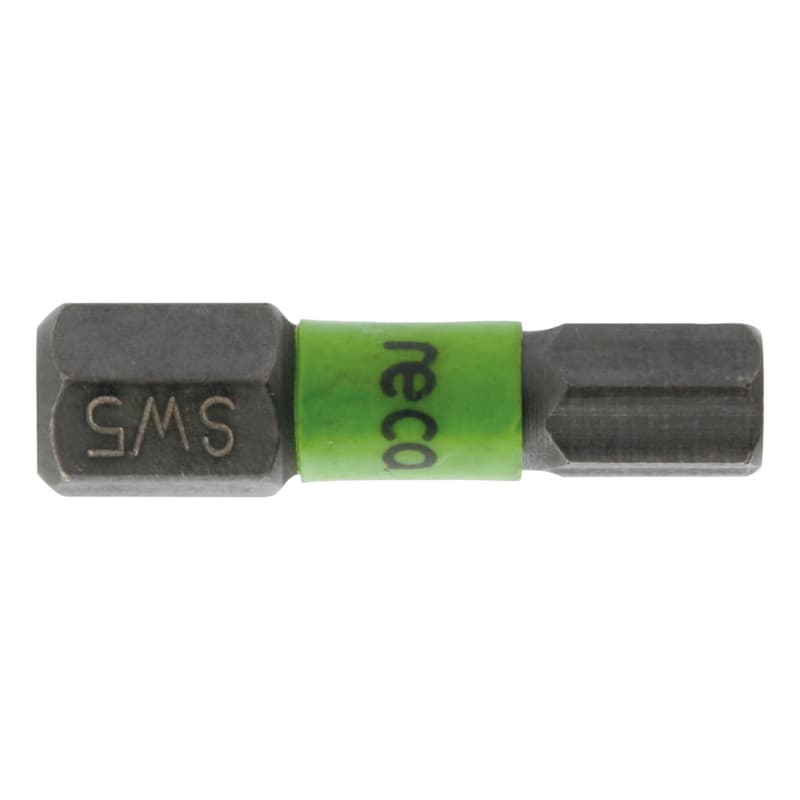 Impact bit 1/4" 25 mm, HEX, AF 4