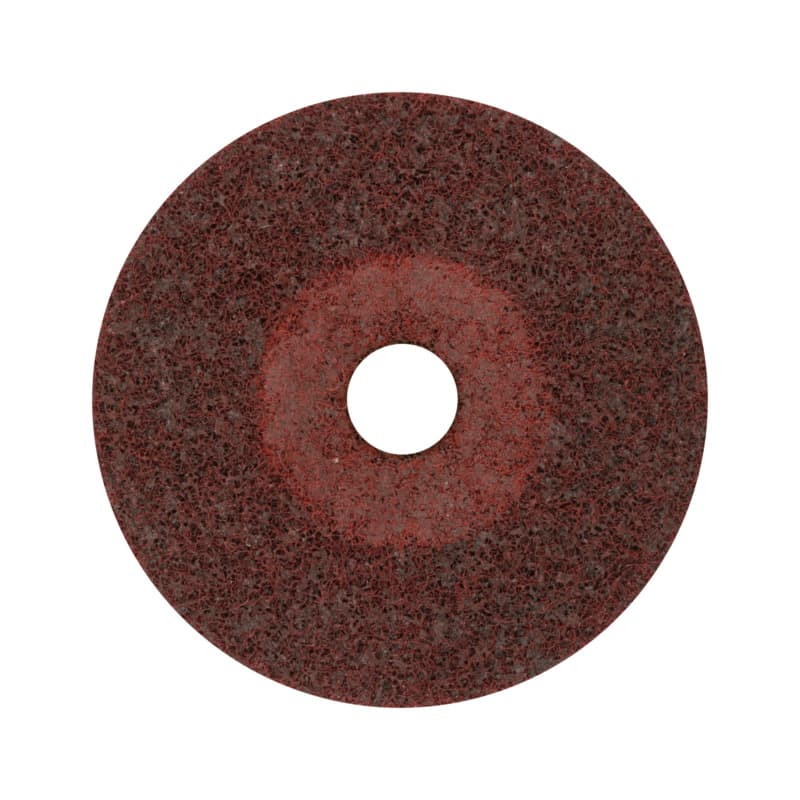 DISC non-woven material, coarse/brown, grain 100, 125 x 22 mm