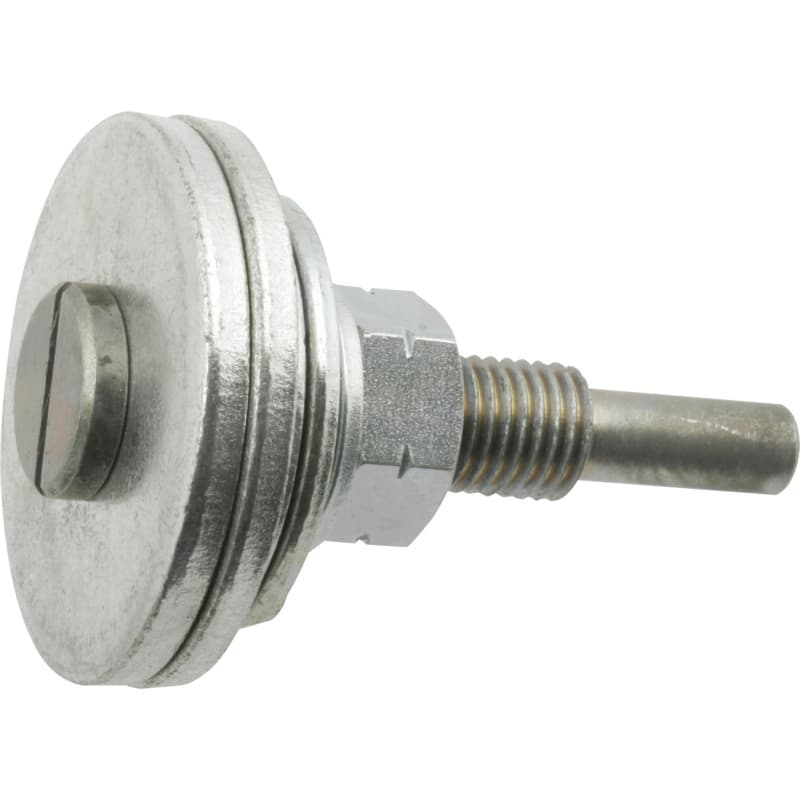 Clamping mandrel for FIRE-DISC coarse cleaning disc, for one disc, 6 x 52 mm