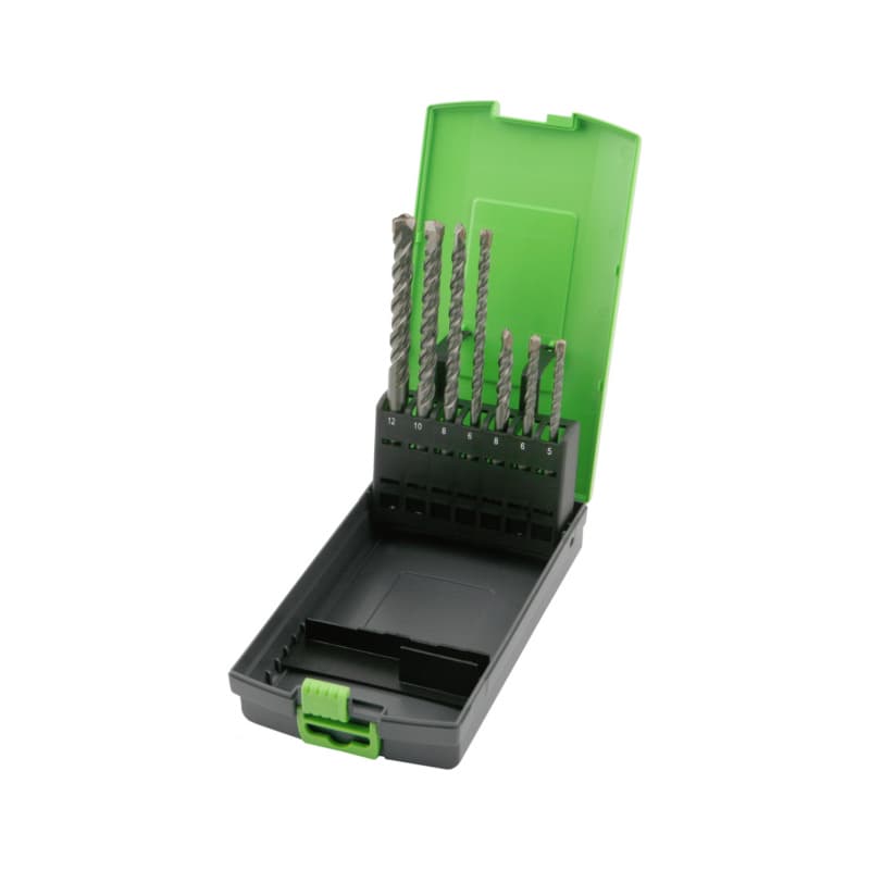 RECA speed-tron hammer drill bit, SAFE 7-part, SDS-plus