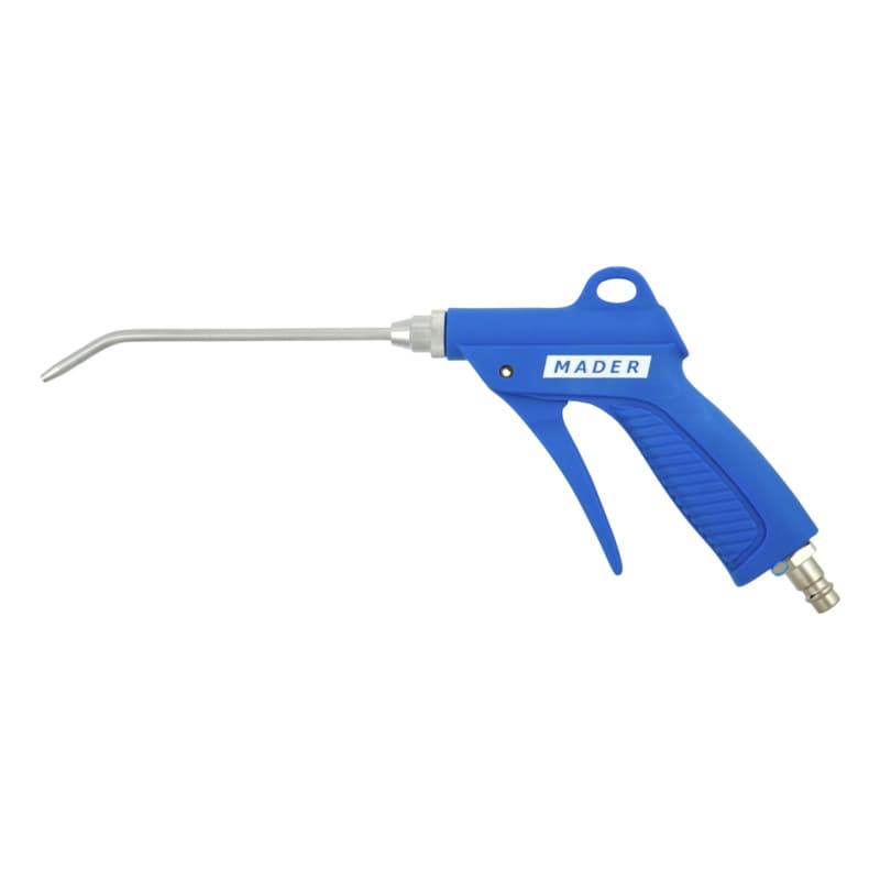 Compressed air blow-out gun, nozzle length 150 mm, plastic, stepless dosing