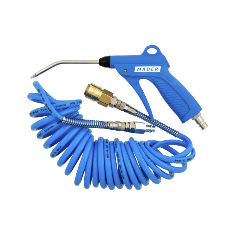 Compressed air starter set