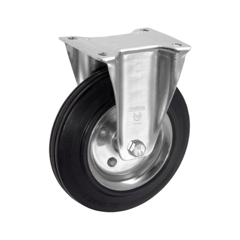 Fixed castor 80 mm