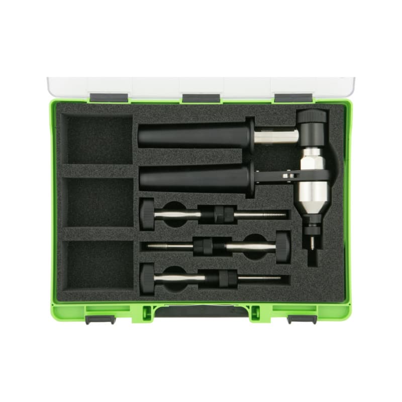 RECA rivet nut tool RMX 6-12 with ratchet mechanism 210 mm