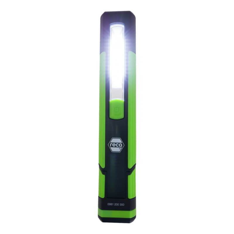 Workshop lamp R350, 10 SMD LEDs, magnetic base, hooks and bending function