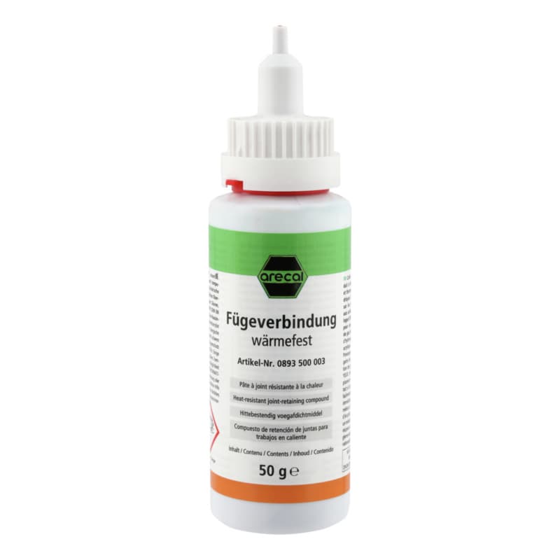 arecal heat-resistant retaining compound, green, 50 ml